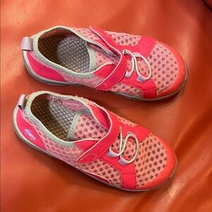 See Kai Run Pink and Gray Kids Water Shoes/Sneakers.